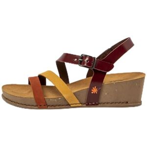 Art Femme I Live Sandale cale, Multicolore-Bordeaux, 40 EU - Publicité Art Femme I Live Sandale cale, Multicolore-Bordeaux, 40 EU - Publicité