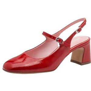 Tamaris Escarpin à bride arrière pour femme avec talon bloc rouge 40 EU - Publicité Tamaris Escarpin à bride arrière pour femme avec talon bloc rouge 40 EU - Publicité