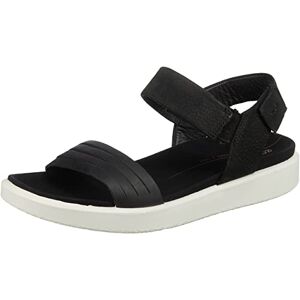 ECCO Femme Flowt Sandales Bride Cheville, Noir (Black/Black 51052), 42 EU - Publicité