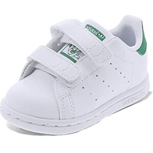 Adidas Stan Smith CF, Sneaker Mixte bébé, Blanc/Vert, 22 EU - Publicité Adidas Stan Smith CF, Sneaker Mixte bébé, Blanc/Vert, 22 EU - Publicité