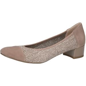 CAPRICE Escarpins Femme en Raphia avec Talon Bloc, Marron (Mud Comb), 38,5 EU - Publicité CAPRICE Escarpins Femme en Raphia avec Talon Bloc, Marron (Mud Comb), 38,5 EU - Publicité