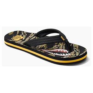 Reef Sandales Little Ahi pour filles, Tiger Shark., 4 UK - Publicité Reef Sandales Little Ahi pour filles, Tiger Shark., 4 UK - Publicité