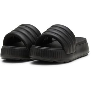 Puma Claquettes matelassées Karmen Femme 40.5, Black - Publicité Puma Claquettes matelassées Karmen Femme 40.5, Black - Publicité