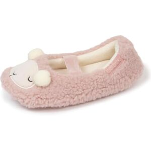 Isotoner Chaussons pantoufles Ballerines fille sherpa, semelle antidérapante, 31/32, blush - Publicité Isotoner Chaussons pantoufles Ballerines fille sherpa, semelle antidérapante, 31/32, blush - Publicité