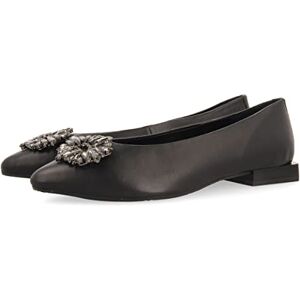 GIOSEPPO Ballerines noires avec ornement de brillants en peau pour femme siebenaler - Publicité GIOSEPPO Ballerines noires avec ornement de brillants en peau pour femme siebenaler - Publicité