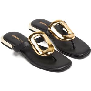 GIOSEPPO Femme Sandales Gioielli Plates, Noir, 37 EU - Publicité GIOSEPPO Femme Sandales Gioielli Plates, Noir, 37 EU - Publicité