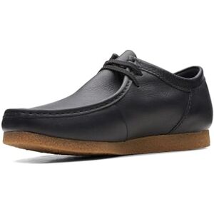 CLARKS Homme Shacre II Run, Cuir Noir, 45 EU - Publicité CLARKS Homme Shacre II Run, Cuir Noir, 45 EU - Publicité