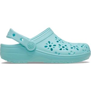 Crocs Unisexe Enfant Classic Floral Cut Out Clog K Sabots, Aquamarine, 28/29 EU - Publicité Crocs Unisexe Enfant Classic Floral Cut Out Clog K Sabots, Aquamarine, 28/29 EU - Publicité