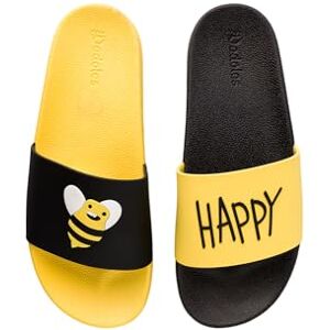 Dedoles Chaussure Homme Femme & Enfants Sandales Antidérapant designs amusants Livre Pizza Café Renard Lama Cadeau, Couleur: Abeille heureuse, Taille: 34 EU - Publicité Dedoles Chaussure Homme Femme & Enfants Sandales Antidérapant designs amusants Livre Pizza Café Renard Lama Cadeau, Couleur: Abeille heureuse, Taille: 34 EU - Publicité