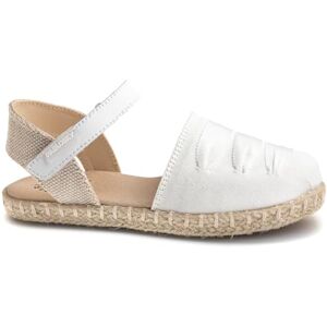 Pablosky Yute Sandale, blanc, 35 EU - Publicité Pablosky Yute Sandale, blanc, 35 EU - Publicité