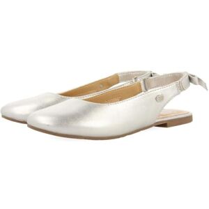 GIOSEPPO Ballerines en Cuir Bagley, Argent métallique, 34 EU - Publicité GIOSEPPO Ballerines en Cuir Bagley, Argent métallique, 34 EU - Publicité