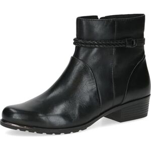 CAPRICE Bottines femme en cuir petit talon, Noir (Black Nappa), 41 EU - Publicité CAPRICE Bottines femme en cuir petit talon, Noir (Black Nappa), 41 EU - Publicité