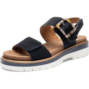 ARA Sandales Malaga pour femme, bleu, 38 EU - Publicité ARA Sandales Malaga pour femme, bleu, 38 EU - Publicité