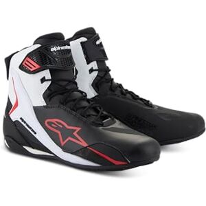 Alpinestars Faster-4 Chaussures de moto, schwarz/weiß/rot, 10.5 - Publicité Alpinestars Faster-4 Chaussures de moto, schwarz/weiß/rot, 10.5 - Publicité