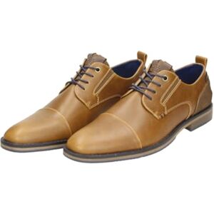 BULLBOXER Chaussures décontractées, chaussures d'affaires, mode homme, chaussures pour hommes avec toecap en 41, 42, 43, 44, 45, 46, 47, cognac, 41 EU - Publicité BULLBOXER Chaussures décontractées, chaussures d'affaires, mode homme, chaussures pour hommes avec toecap en 41, 42, 43, 44, 45, 46, 47, cognac, 41 EU - Publicité