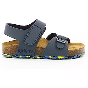 Kickers Sunkro, Sandales Garçon, Marine, 24 - Publicité Kickers Sunkro, Sandales Garçon, Marine, 24 - Publicité