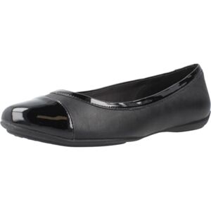 Geox Femme D Charlene B Ballet Flat, Noir, 42 EU - Publicité Geox Femme D Charlene B Ballet Flat, Noir, 42 EU - Publicité