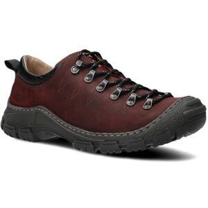 nagaba Chaussures de randonnée Masculin Mocassins d’extérieur Masculin en cuir véritable chaussures de randonnée, en cuir plus épaisses, semelle antidérapante modèle 444 marron 44 - Publicité nagaba Chaussures de randonnée Masculin Mocassins d’extérieur Masculin en cuir véritable chaussures de randonnée, en cuir plus épaisses, semelle antidérapante modèle 444 marron 44 - Publicité