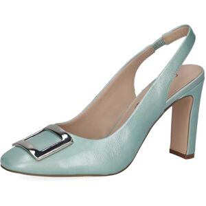 CAPRICE Escarpins Slingback Femme en Cuir Élégants, Turquoise (Turquoise Napl), 36 EU - Publicité CAPRICE Escarpins Slingback Femme en Cuir Élégants, Turquoise (Turquoise Napl), 36 EU - Publicité