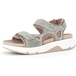 Gabor Sandales à lanières pour Femme, Semelle Interchangeable, Vert Pino Lin 40, 37.5 EU - Publicité Gabor Sandales à lanières pour Femme, Semelle Interchangeable, Vert Pino Lin 40, 37.5 EU - Publicité