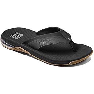 REEF Homme Anchor Tongues, Noir/argenté, 40 EU - Publicité REEF Homme Anchor Tongues, Noir/argenté, 40 EU - Publicité