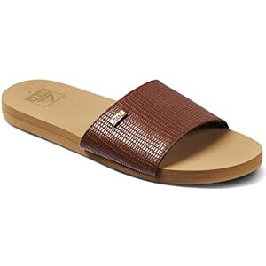 REEF Femme Bliss Nights Slide Sandale, Brunette, 38.5 EU - Publicité REEF Femme Bliss Nights Slide Sandale, Brunette, 38.5 EU - Publicité