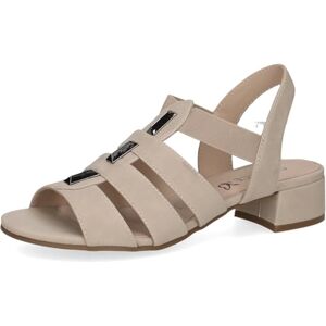 CAPRICE Femme 9-28283-42 Sandale à Talon, Suédine Taupe, 36 EU - Publicité CAPRICE Femme 9-28283-42 Sandale à Talon, Suédine Taupe, 36 EU - Publicité