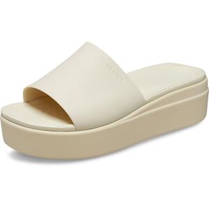 Crocs Femme Brooklyn Slide Sandales, Bone, 42/43 EU - Publicité Crocs Femme Brooklyn Slide Sandales, Bone, 42/43 EU - Publicité