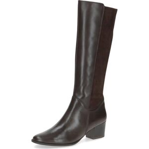 CAPRICE Bottes femme à fermeture éclair à talon bloc, Marron (Dk Brown Comb), 37,5 EU - Publicité CAPRICE Bottes femme à fermeture éclair à talon bloc, Marron (Dk Brown Comb), 37,5 EU - Publicité