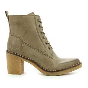 Kickers Averne, Bottines Femme, Gris Clair, 37 - Publicité Kickers Averne, Bottines Femme, Gris Clair, 37 - Publicité