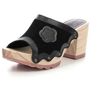 Kickers WOODSTOK,MULE FEMME NOIR, 39 EU - Publicité Kickers WOODSTOK,MULE FEMME NOIR, 39 EU - Publicité