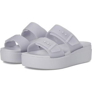 Crocs Femme Brooklyn BuckleFrostedLowWedge Sandales, Purple Moon, 37/38 EU - Publicité Crocs Femme Brooklyn BuckleFrostedLowWedge Sandales, Purple Moon, 37/38 EU - Publicité