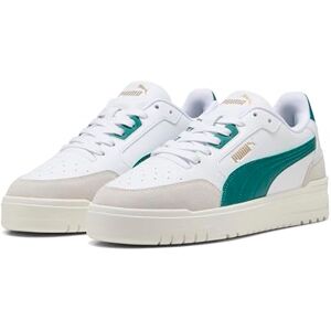 Baskets Unisexes Shuffle Downtown OG, Puma Blanc Vert Sauvage Gris Vapeur, 41 EU - Publicité Baskets Unisexes Shuffle Downtown OG, Puma Blanc Vert Sauvage Gris Vapeur, 41 EU - Publicité
