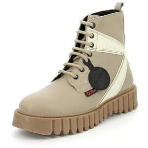 Kickers Fabulous, Boots Femme, Beige, 36 - Publicité Kickers Fabulous, Boots Femme, Beige, 36 - Publicité