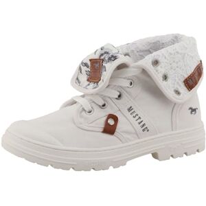 MUSTANG Bottines Femme 26M0742006, Pointure:40 EU, La Couleur:Blanc - Publicité MUSTANG Bottines Femme 26M0742006, Pointure:40 EU, La Couleur:Blanc - Publicité