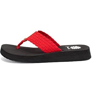 Yellow Box Sandales Soleil Femme, rouge uni, 38.5 EU - Publicité Yellow Box Sandales Soleil Femme, rouge uni, 38.5 EU - Publicité