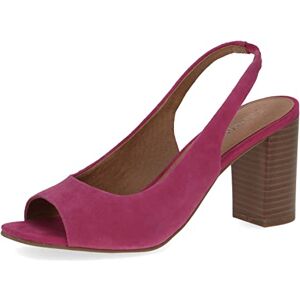 CAPRICE Femme Talon Sandale, Daim Fuchsia, 39 EU - Publicité CAPRICE Femme Talon Sandale, Daim Fuchsia, 39 EU - Publicité