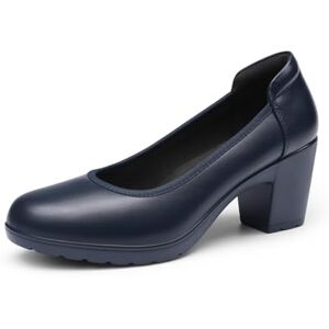 DREAM PAIRS Escarpins Femme Confort Petit Talon Bout Rond Chaussures Bureau Élégantes Antidérapantes Escarpins Classiques pour Travail Mariage Soirée,Size 40,Bleu Marine E,SDPU2230W-E - Publicité DREAM PAIRS Escarpins Femme Confort Petit Talon Bout Rond Chaussures Bureau Élégantes Antidérapantes Escarpins Classiques pour Travail Mariage Soirée,Size 40,Bleu Marine E,SDPU2230W-E - Publicité