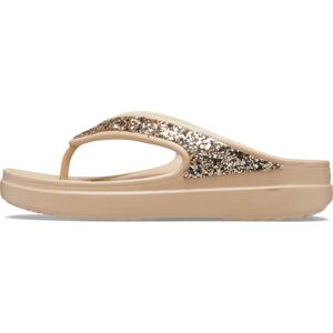 Crocs Sloane Glitter WgFp W Blk/Blk Croslite Flip 207665-060 , Chai/Doré, 7 UK M/ 8 UK W (M8W10) - Publicité Crocs Sloane Glitter WgFp W Blk/Blk Croslite Flip 207665-060 , Chai/Doré, 7 UK M/ 8 UK W (M8W10) - Publicité
