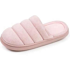 Isotoner Chaussons pantoufles Mules femme maille métalisée semelle bloup xtra confort, 37, blush - Publicité Isotoner Chaussons pantoufles Mules femme maille métalisée semelle bloup xtra confort, 37, blush - Publicité