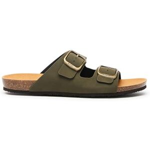 Scholl Didier, Sandali Uomo, 2 cinturini, Verde, 44 EU - Publicité Scholl Didier, Sandali Uomo, 2 cinturini, Verde, 44 EU - Publicité
