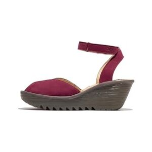 Fly London Women's YAID552FLY Sandal, Berry, 41 - Publicité Fly London Women's YAID552FLY Sandal, Berry, 41 - Publicité