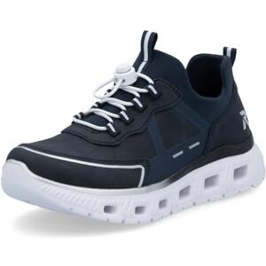 RIEKER Baskets Slip-On Sportives - Bleu - Chaussures - Publicité RIEKER Baskets Slip-On Sportives - Bleu - Chaussures - Publicité