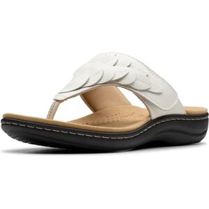 Clarks Tongs Laurieann Palm pour femme, ecru, 9.5 - Publicité Clarks Tongs Laurieann Palm pour femme, ecru, 9.5 - Publicité