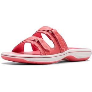 Clarks Sandales Breeze Piper Slide pour femme, Corail Brt, 36 EU - Publicité Clarks Sandales Breeze Piper Slide pour femme, Corail Brt, 36 EU - Publicité