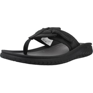 Clarks Wesley Sun Tongs pour homme, cuir noir, 42 EU - Publicité Clarks Wesley Sun Tongs pour homme, cuir noir, 42 EU - Publicité