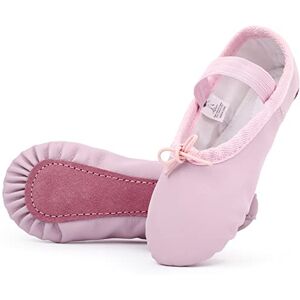 Kefiyis Chaussures de Ballet pour Filles Femmes Chaussures de Danse en Cuir Semelle Complète Ballerines Chaussons - Publicité Kefiyis Chaussures de Ballet pour Filles Femmes Chaussures de Danse en Cuir Semelle Complète Ballerines Chaussons - Publicité