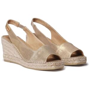 Toni Pons Femme Sandale Cage Espadrille, Plati/Or Doux, 38.5 EU - Publicité Toni Pons Femme Sandale Cage Espadrille, Plati/Or Doux, 38.5 EU - Publicité