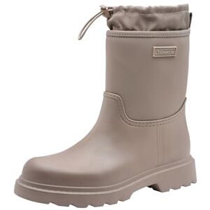 Tamaris Bottes plates pour femme, taupe, 40 EU - Publicité Tamaris Bottes plates pour femme, taupe, 40 EU - Publicité