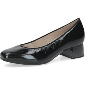 CAPRICE Comfort Escarpins Femme en Cuir Largeur H, Noir (Black Snake), 38,5 EU - Publicité CAPRICE Comfort Escarpins Femme en Cuir Largeur H, Noir (Black Snake), 38,5 EU - Publicité